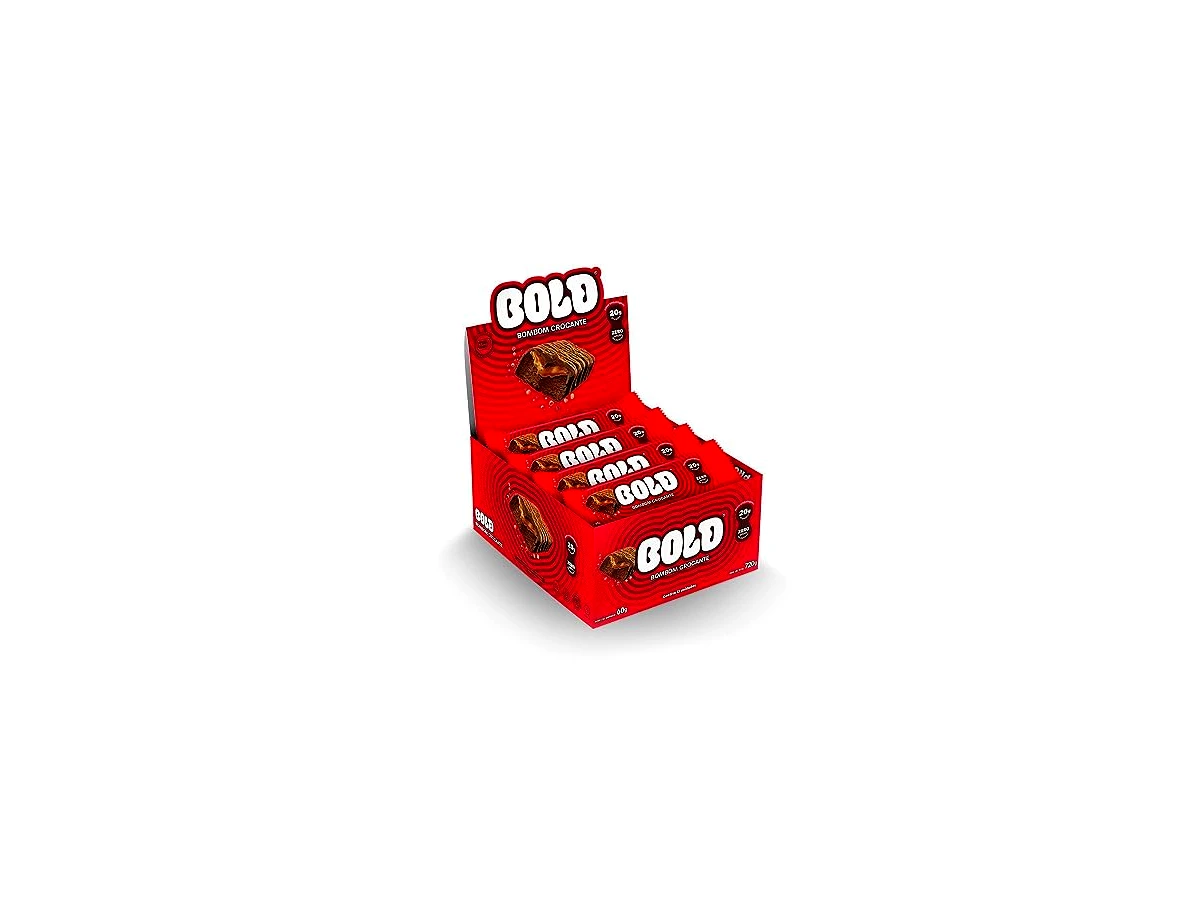 Bold Snacks Bold Bar Zero Adição de Açúcar