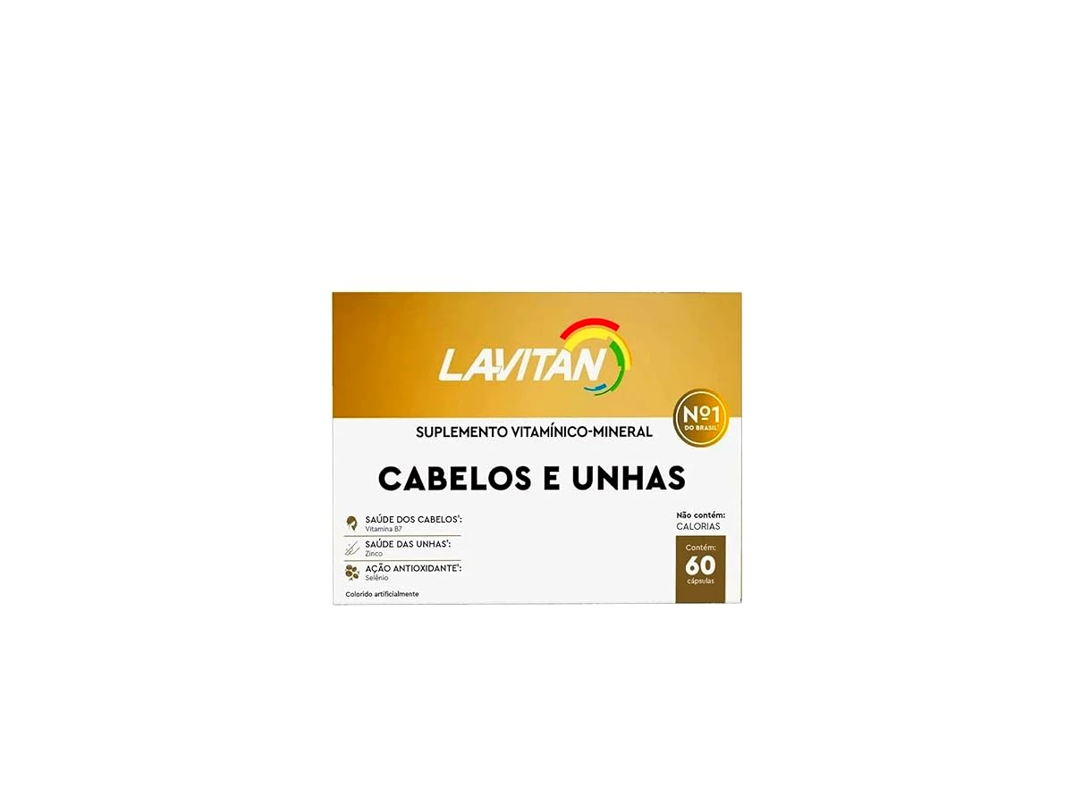 Lavitan Mais Hair Cabelos e Unhas Cimed 60