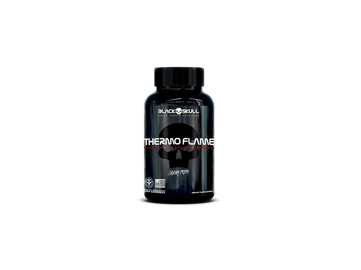 Thermo Flame 420mg de Cafeína - Black Skull
