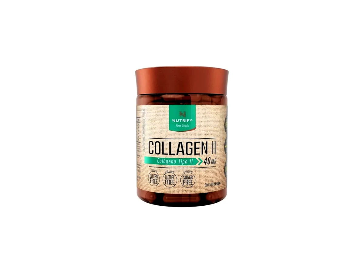 Colágeno Tipo 2 Puro Não Hidrolisado 40mg