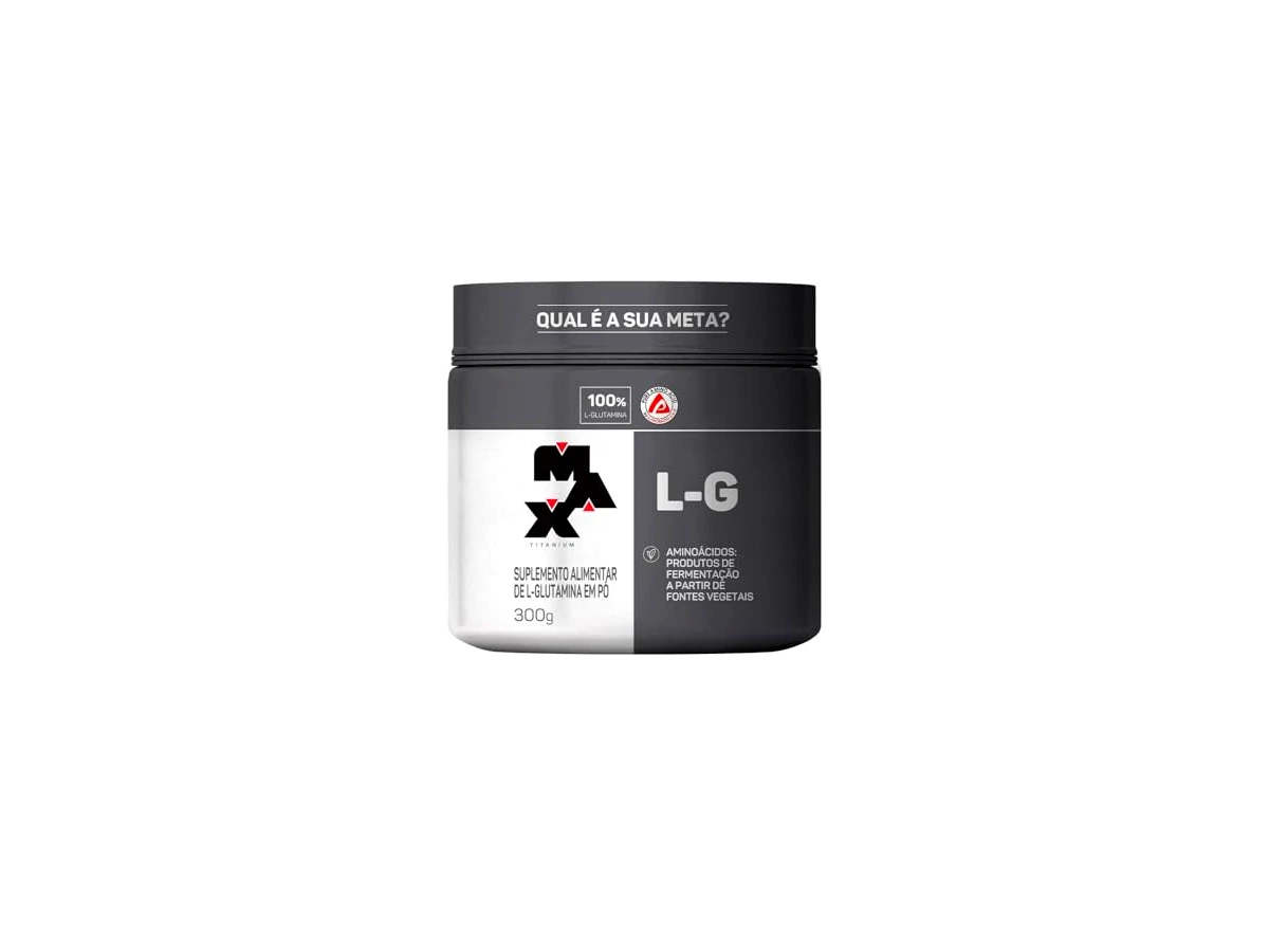 Max Titanium L-Glutamina Pura 100% L-Glutamine