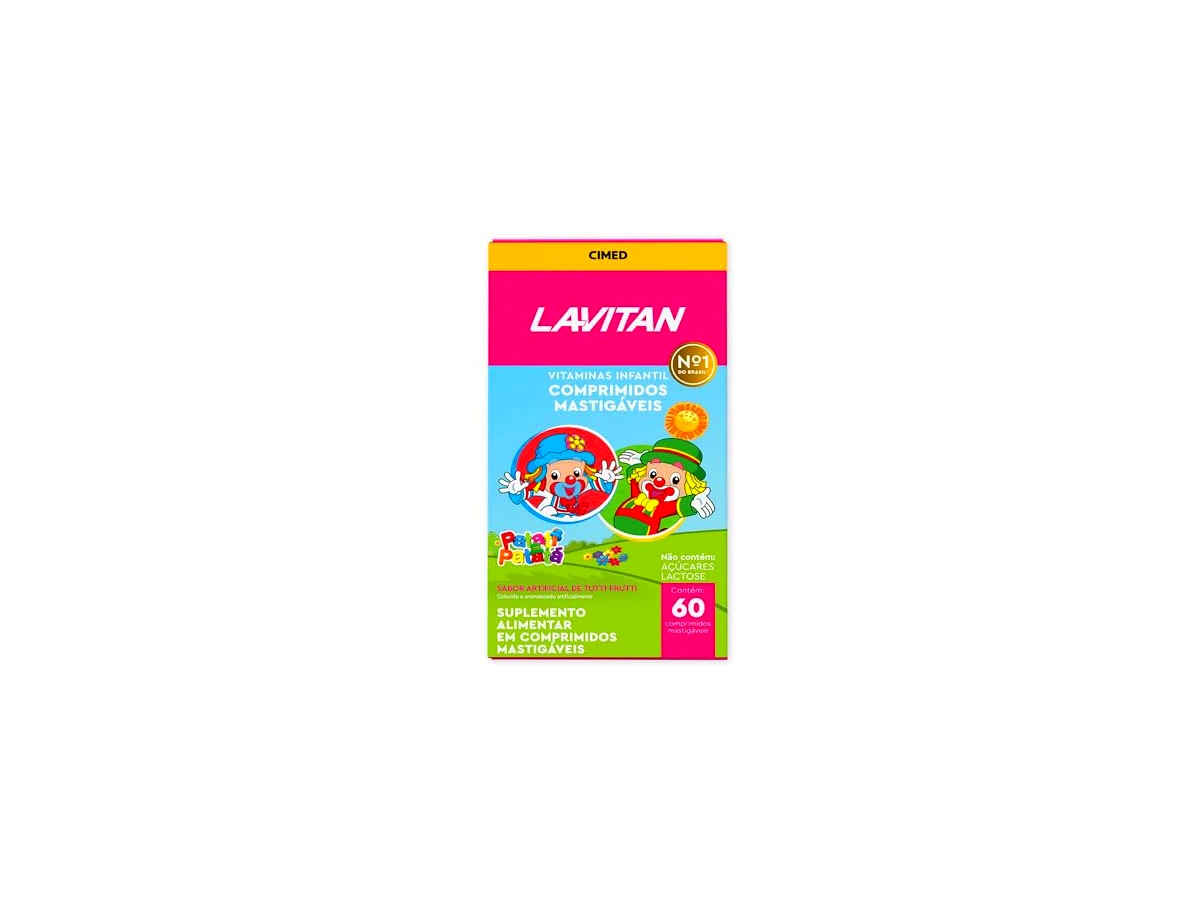 Lavitan Kids Multivitamínico Tutti-Frutti 60
