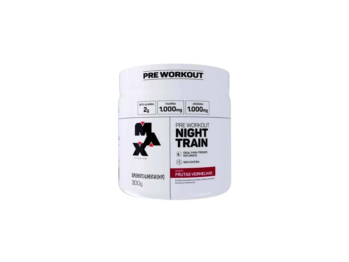 Pré-Treino Night Train Zero Cafeína Sabor