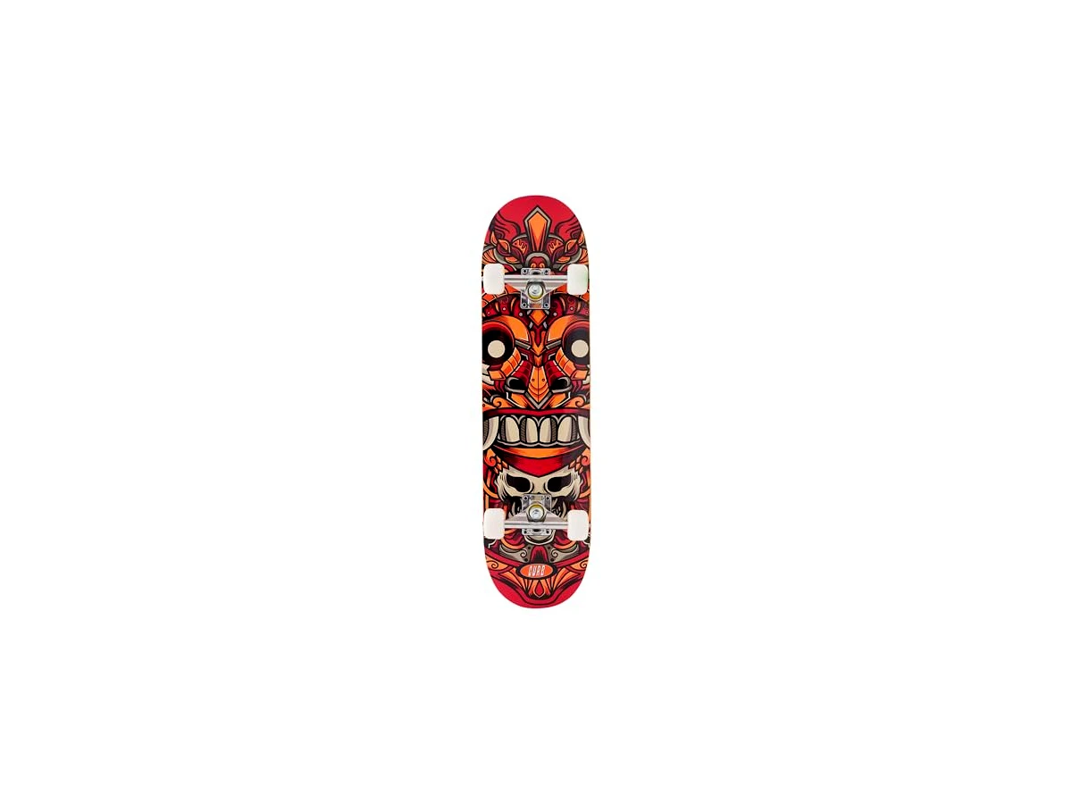 Skate Montado Kronik Caveira Mexicana Maple Iniciante 8.0