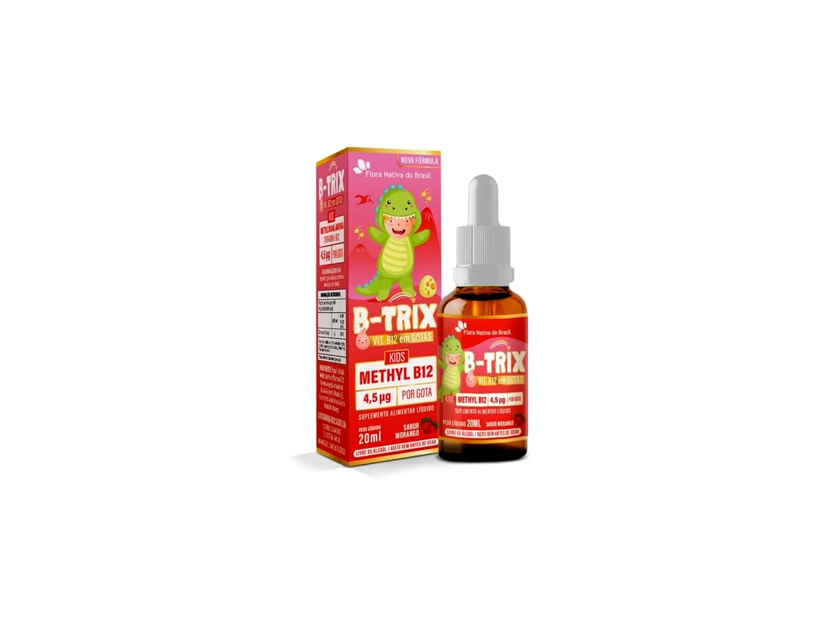 B-TRIX Vitamina B12 Kids em Gotas 20ml - Flora