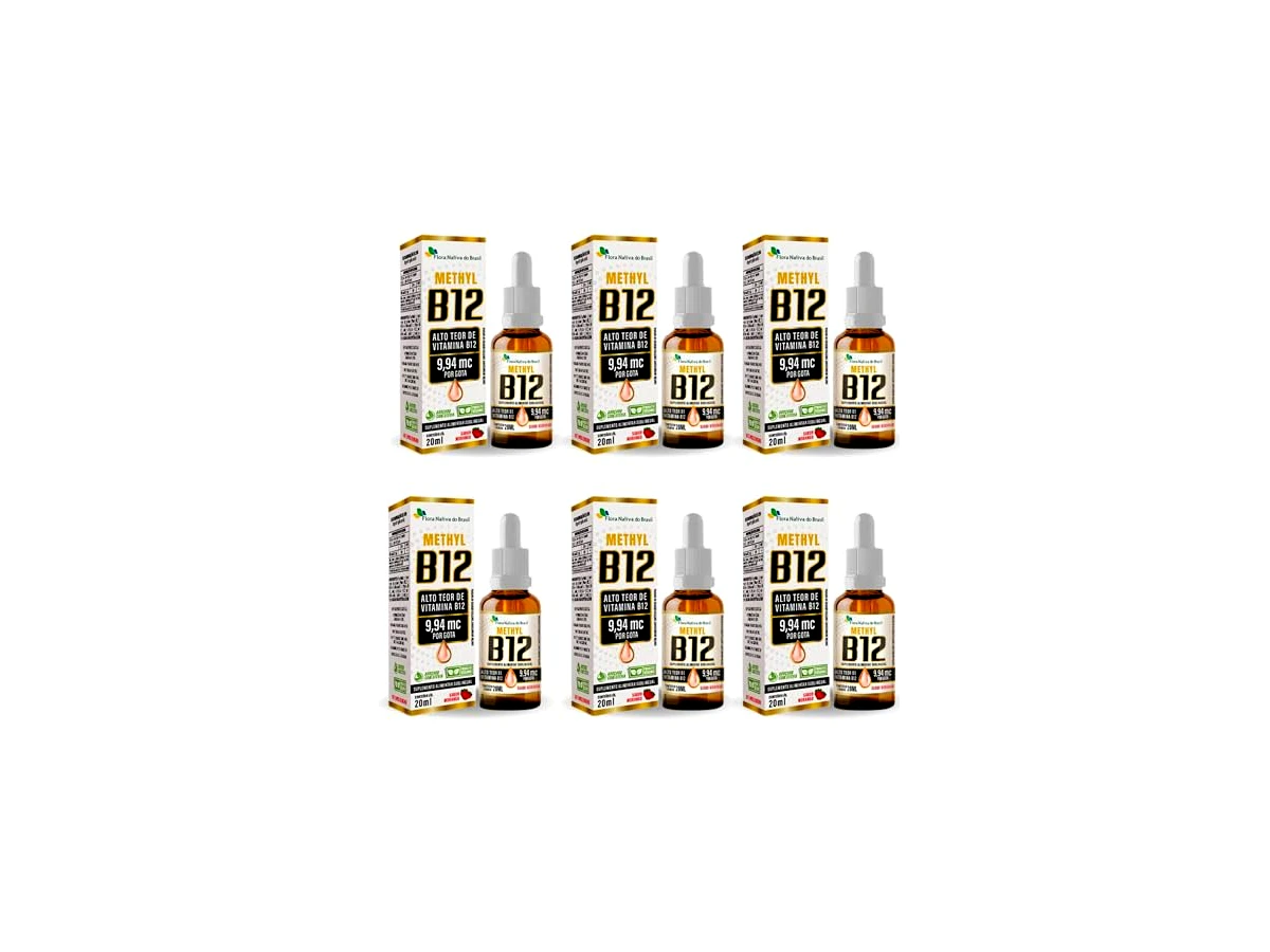 Vitamin B12 Gotas Metilcobalamina Sublingual