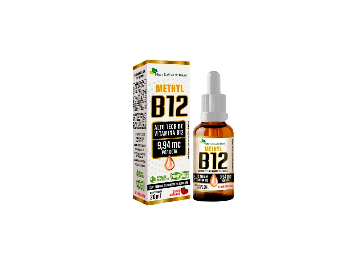Vitamina B12 Sublingual (Metilcobalamina) Gotas