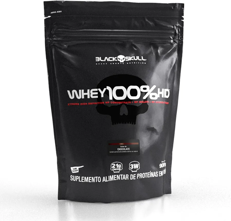Black Skull Whey 100% HD Refil 900 g