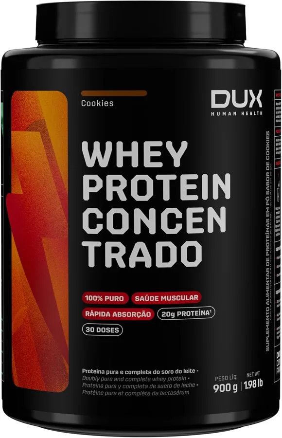 Dux Whey Protein Concentrado 900 g